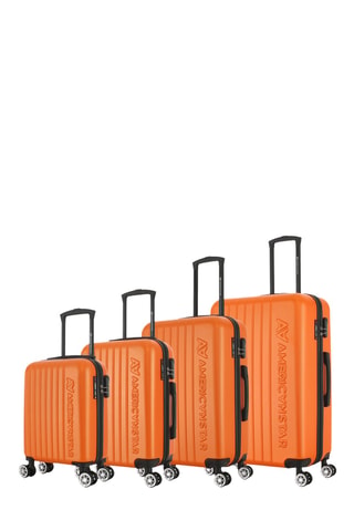 Set van 4 Trolleys Houston (XS/ S/M/L) - 47/57,5/67/76,5 cm - Oranje