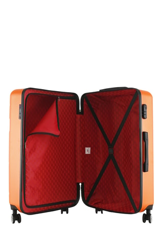 Set van 4 Trolleys Atlanta - 47/57/67/76 cm - Oranje