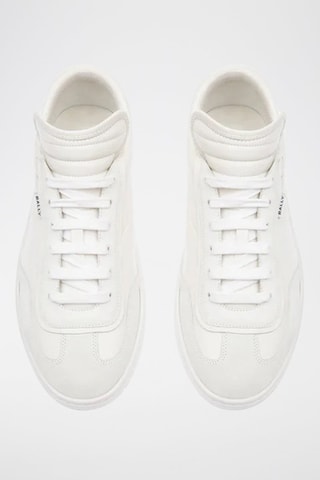 Kalfsleren Sneakers - Wit - Wit