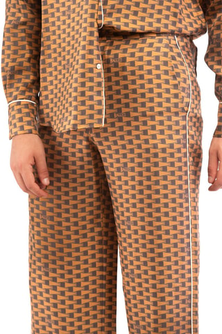 Zijden Broek - Bruin - Bruin