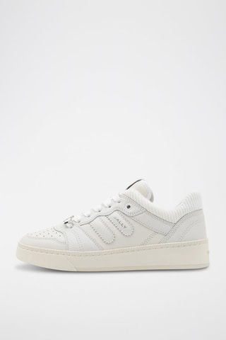 Kalfsleren Sneakers - Wit - Wit