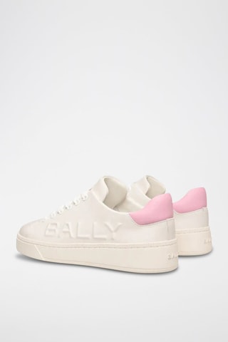 Kalfsleren Sneakers - Wit - Wit