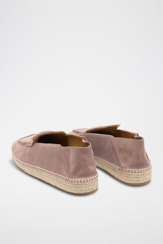 Kalfsnubuck Mocassins - Lichtpaars - Paars