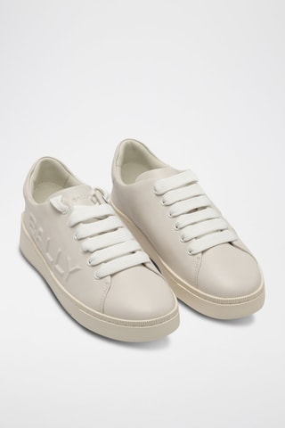 Kalfsleren Sneakers - Wit - Wit