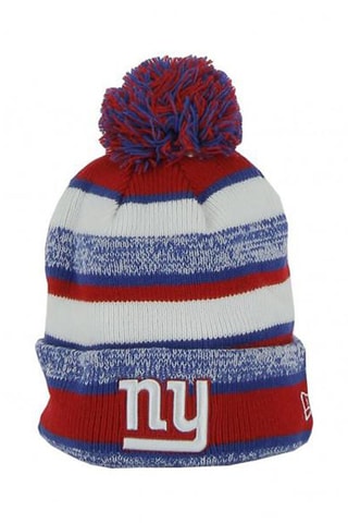 Bonnet Cus Nfl 14 Onf Sport Knit New York Giants - Rouge et bleu marine