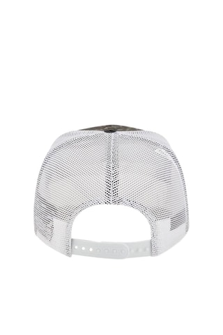 Casquette Trucker Los Angeles Lakers Leopard Print A-Frame - Noir et gris