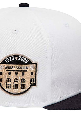 Casquette White Crown Patches 9 Fifty Neyyan - Blanc et noir