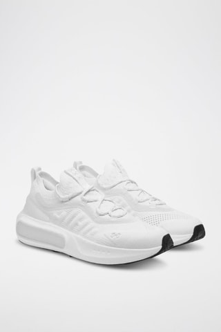 Baskets en cuir Under Armour Phantom 4 - Blanc