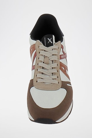 Sneakers - Marron et beige