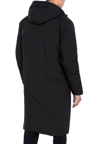 Parka longue à capuche Fargo - Noir