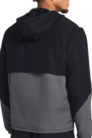 Veste à capuche - Noir, blanc et gris 