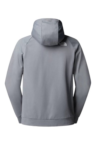 Veste à capuche - Gris clair et blanc
