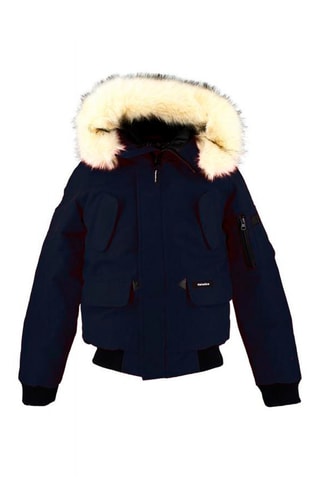 Parka à capuche - Bleu marine