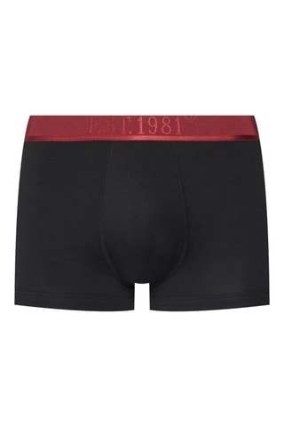 3 boxers - Bordeaux et noir
