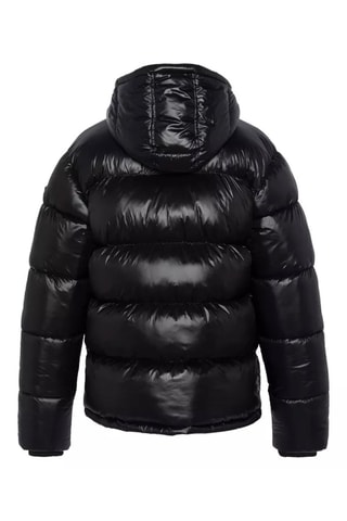 Doudoune à capuche Bombardier - Noir foncé