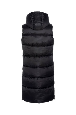 Doudoune longue sans manches à capuche Belstar V2 - Noir