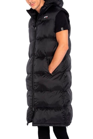 Doudoune longue à capuche 2190Max - Noir