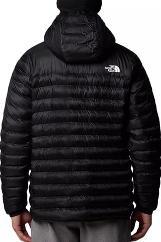 Doudoune à capuche - Noir et blanc