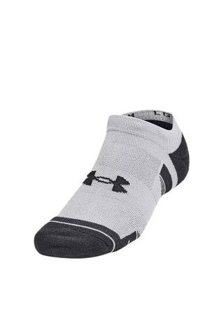 3 paires de chaussettes UA Chaussettes Perf Tech Pack 6 - Blanc et noir