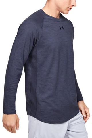 T-shirt Charged Cotton Ls - Bleu marine