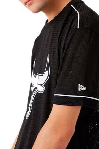 T-shirt NBA Team Chicago Bulls Noir