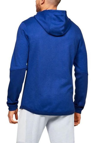 Sweat à capuche Double Knit Bleu