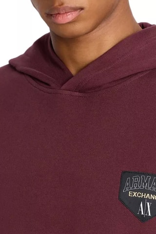 Sweat à capuche - Rouge