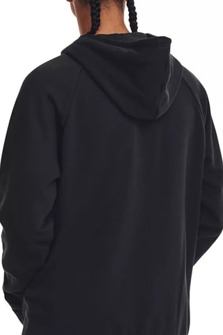 Sweat polaire à capuche - Noir
