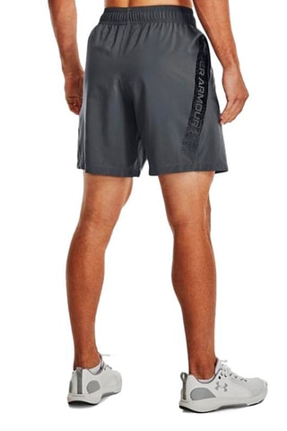 Short Woven Graphic - Gris et noir