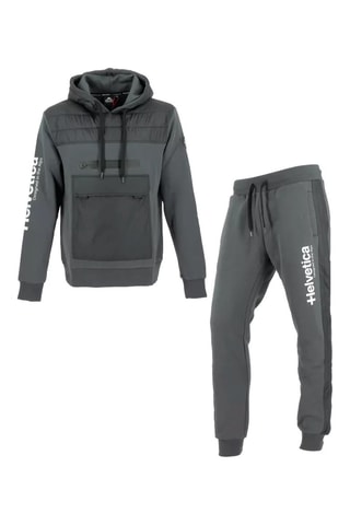 Veste et jogging New Tolbiac - Gris et noir