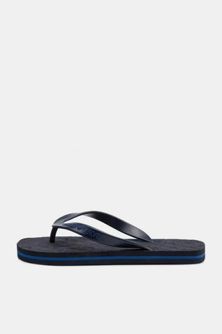 Tongs - Noir et bleu