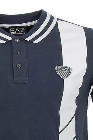 Polo - Bleu et blanc