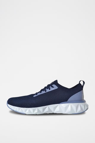 Sneakers - Blanc et bleu