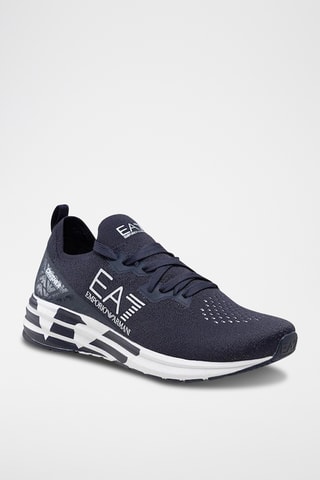 Sneakers - Blanc et bleu