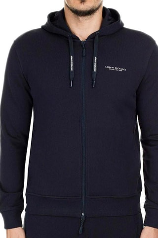 Sweat à capuche - Bleu