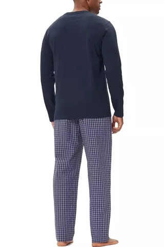 Pyjama - Blanc et bleu