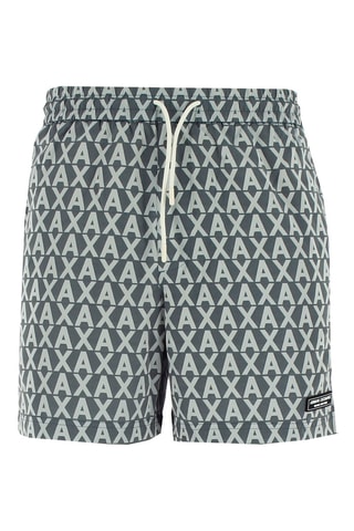 Short - Blanc et gris