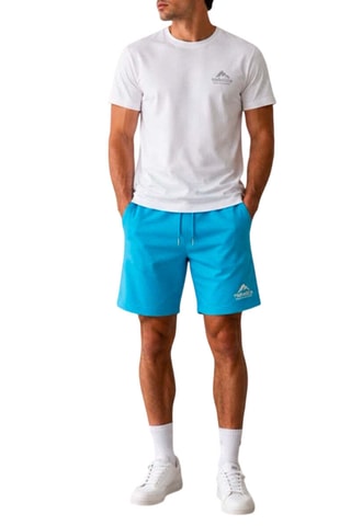 T-shirt et short Yucatan - Blanc et bleu