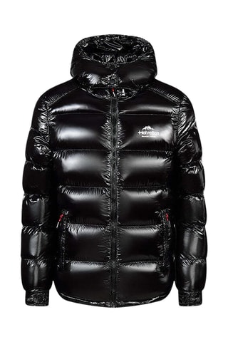 Doudoune à capuche Sputnik Hybrid 2 - Noir