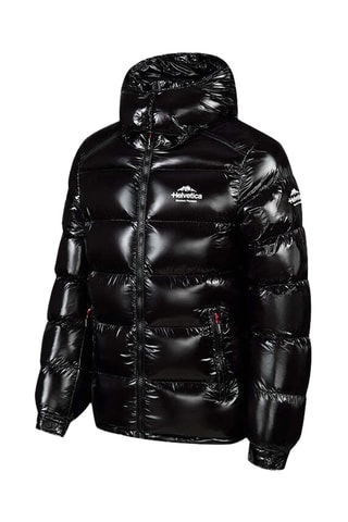 Doudoune à capuche Sputnik Hybrid 2 - Noir