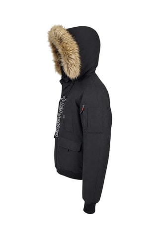 Doudoune à capuche Pega One - Noir