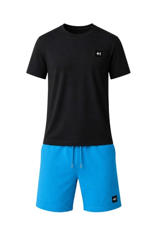 T-shirt et short Foster - Noir et bleu