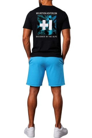T-shirt et short Foster - Noir et bleu