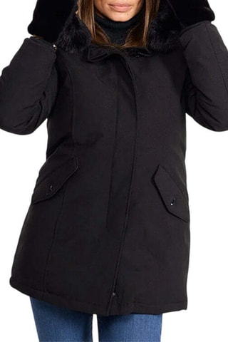 Parka à capuche Lilly - Noir