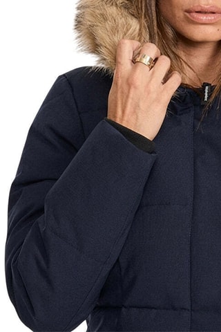 Parka à capuche Sarah - Bleu marine