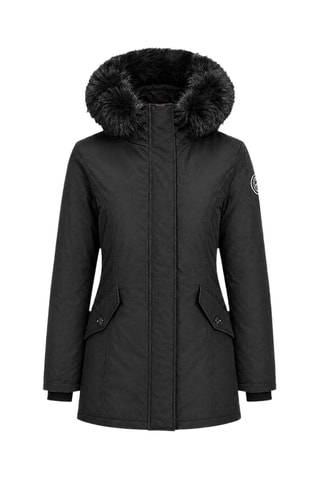 Parka à capuche Lilly - Noir