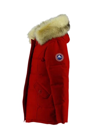 Doudoune à capuche Ruby - Rouge