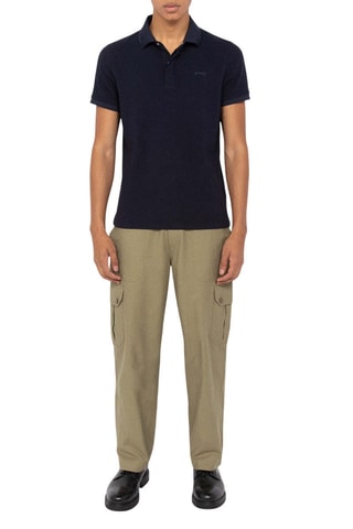 Polo regular - Bleu marine