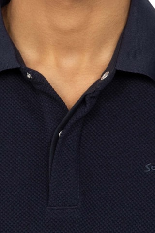 Polo regular - Bleu marine