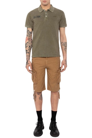 Polo regular - Kaki